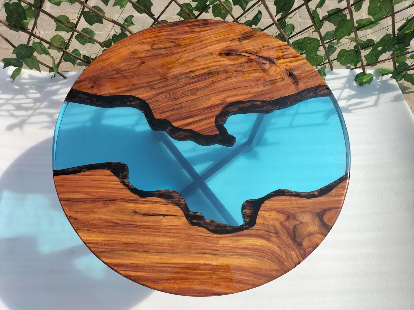 Epoxy Coffee Table and Resin River Table Top