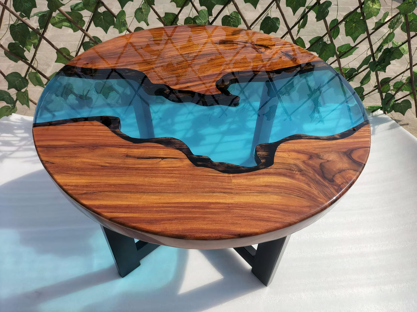 Epoxy Coffee Table and Resin River Table Top