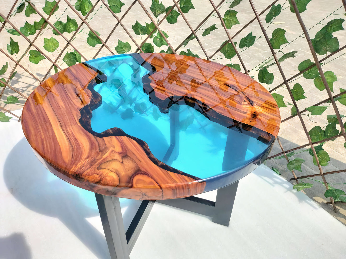 Epoxy Coffee Table and Resin River Table Top