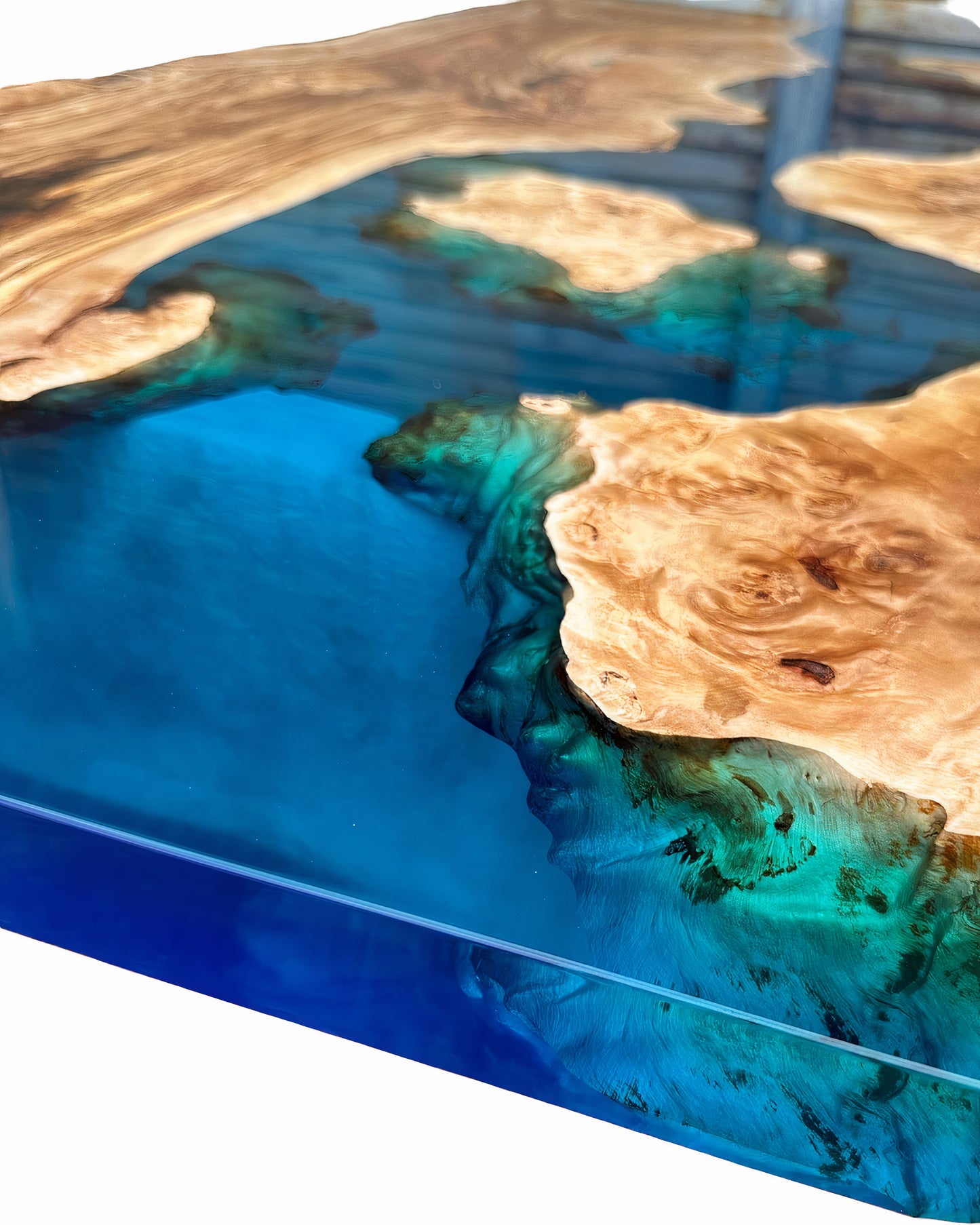 Epoxy Live Edge coffee table top