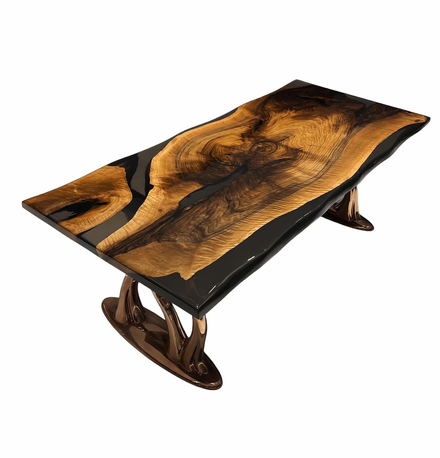 Black River Custom Epoxy and wood Table Top