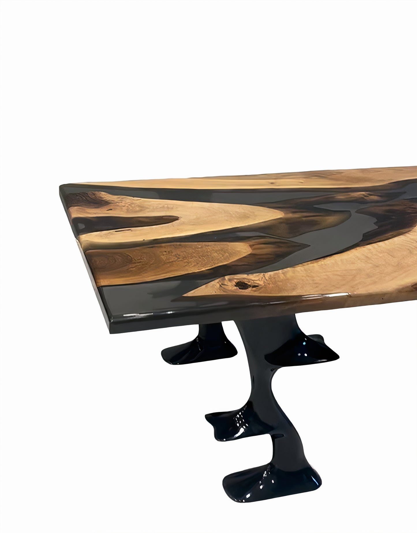 Black River Custom Epoxy and wood Table Top