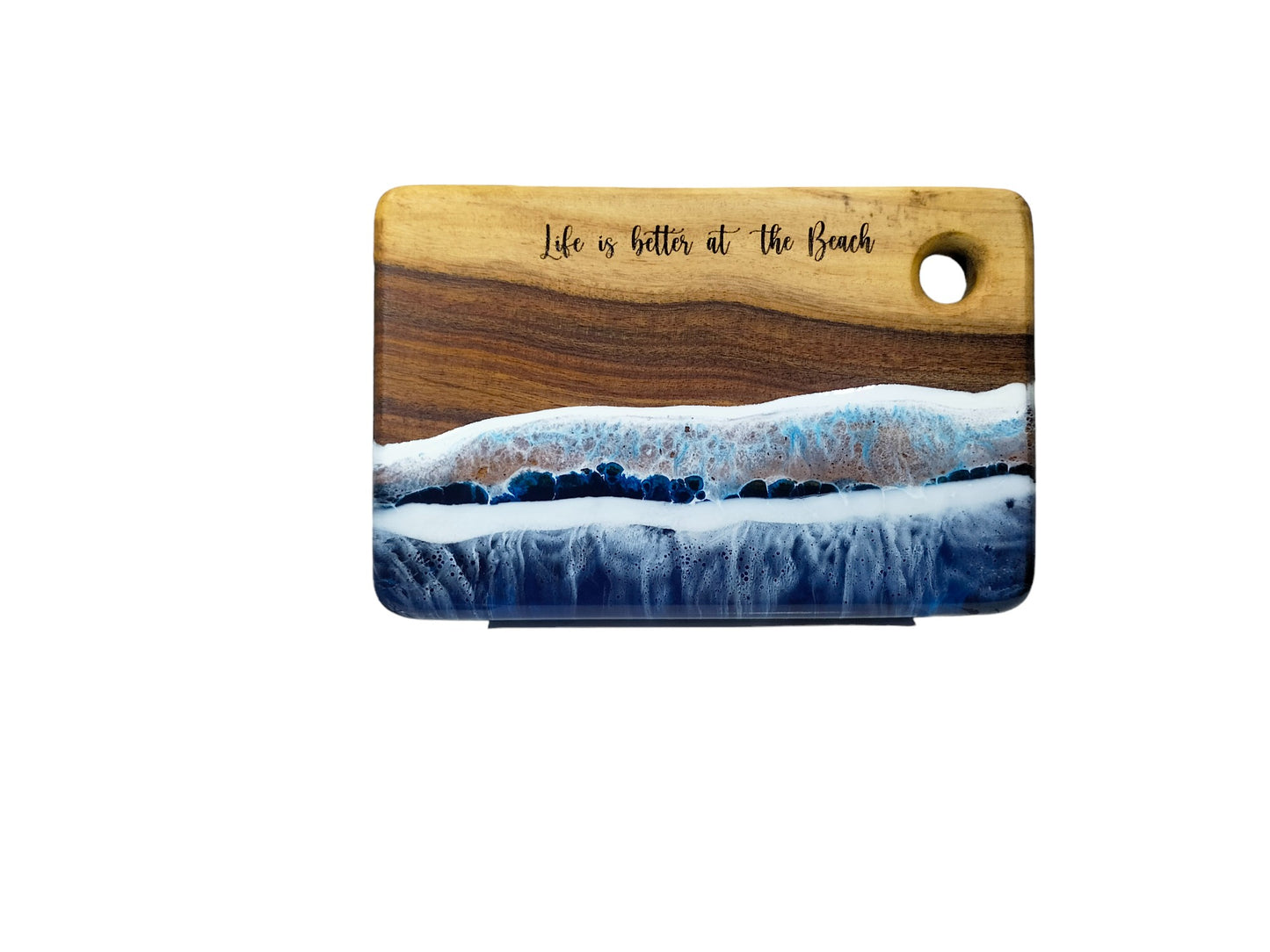Personalized Epoxy Cutting Board