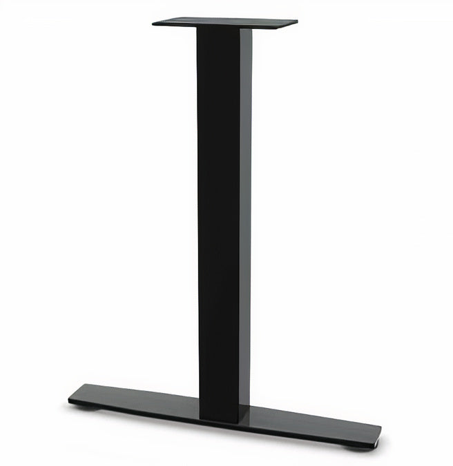 T shaped Metal Legs.