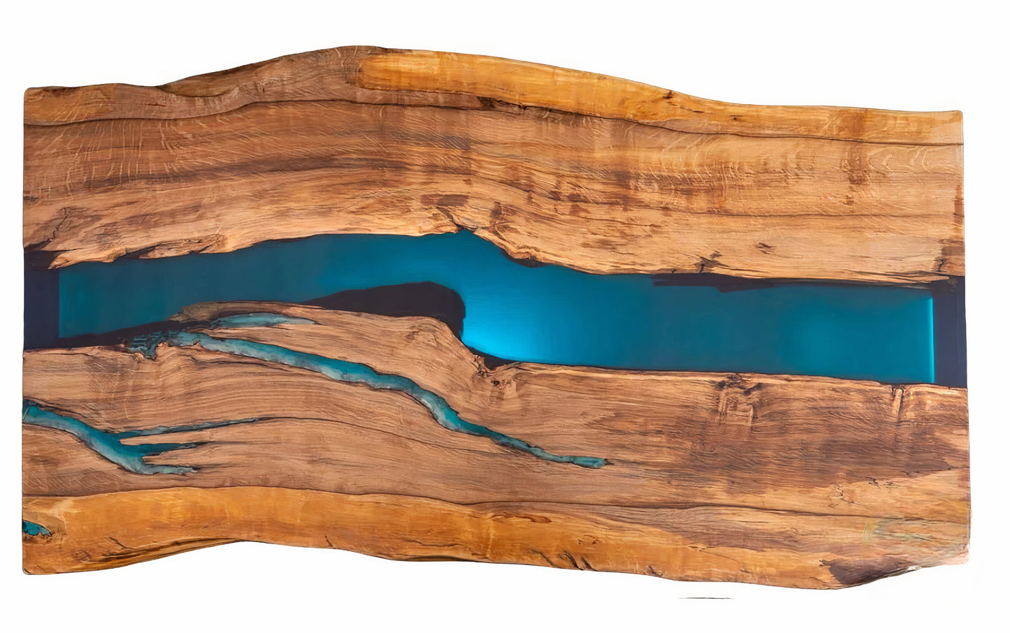 Epoxy River Waterfall Table
