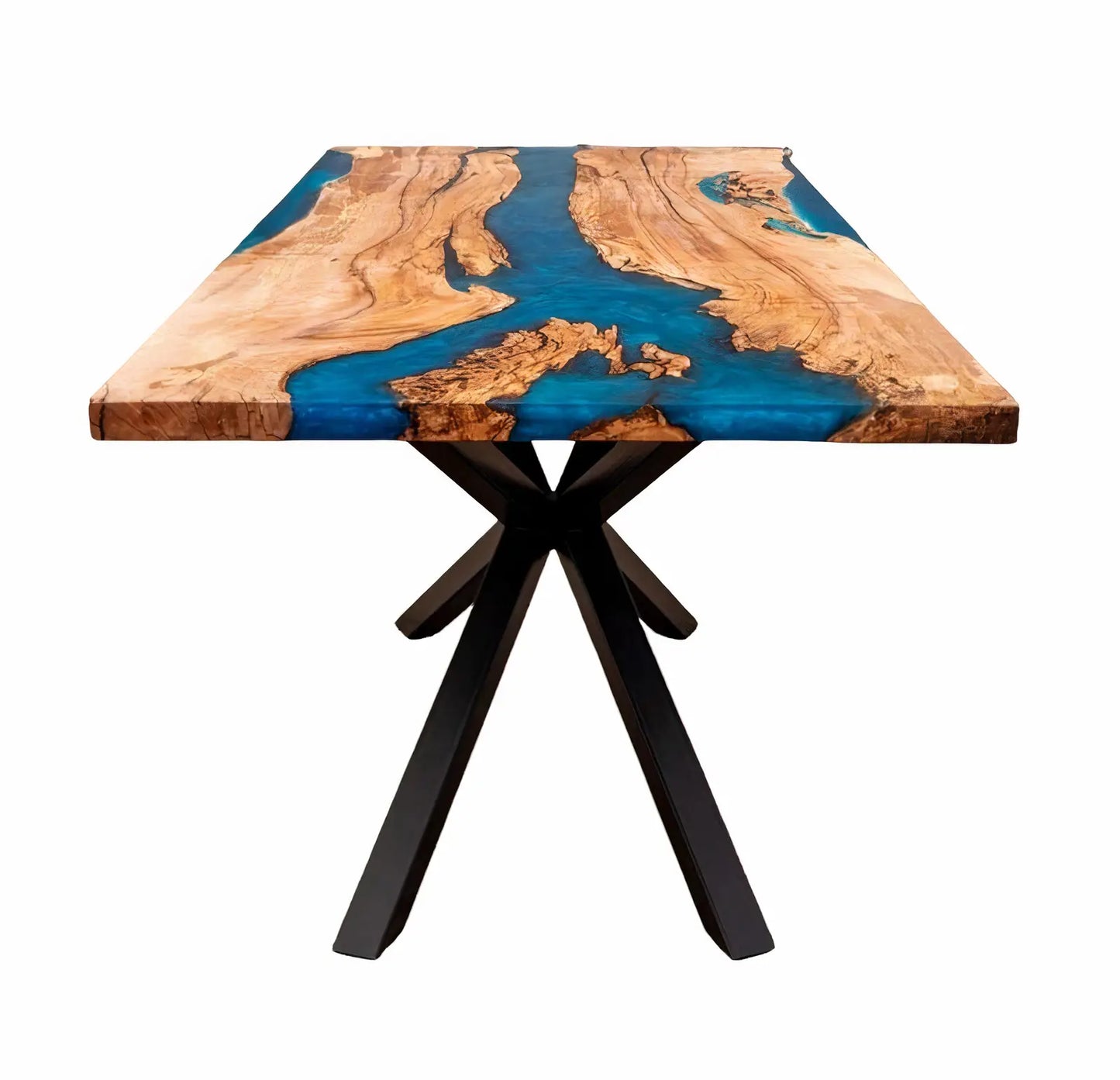 Handmade Resin Epoxy And Wood Dining Table Top