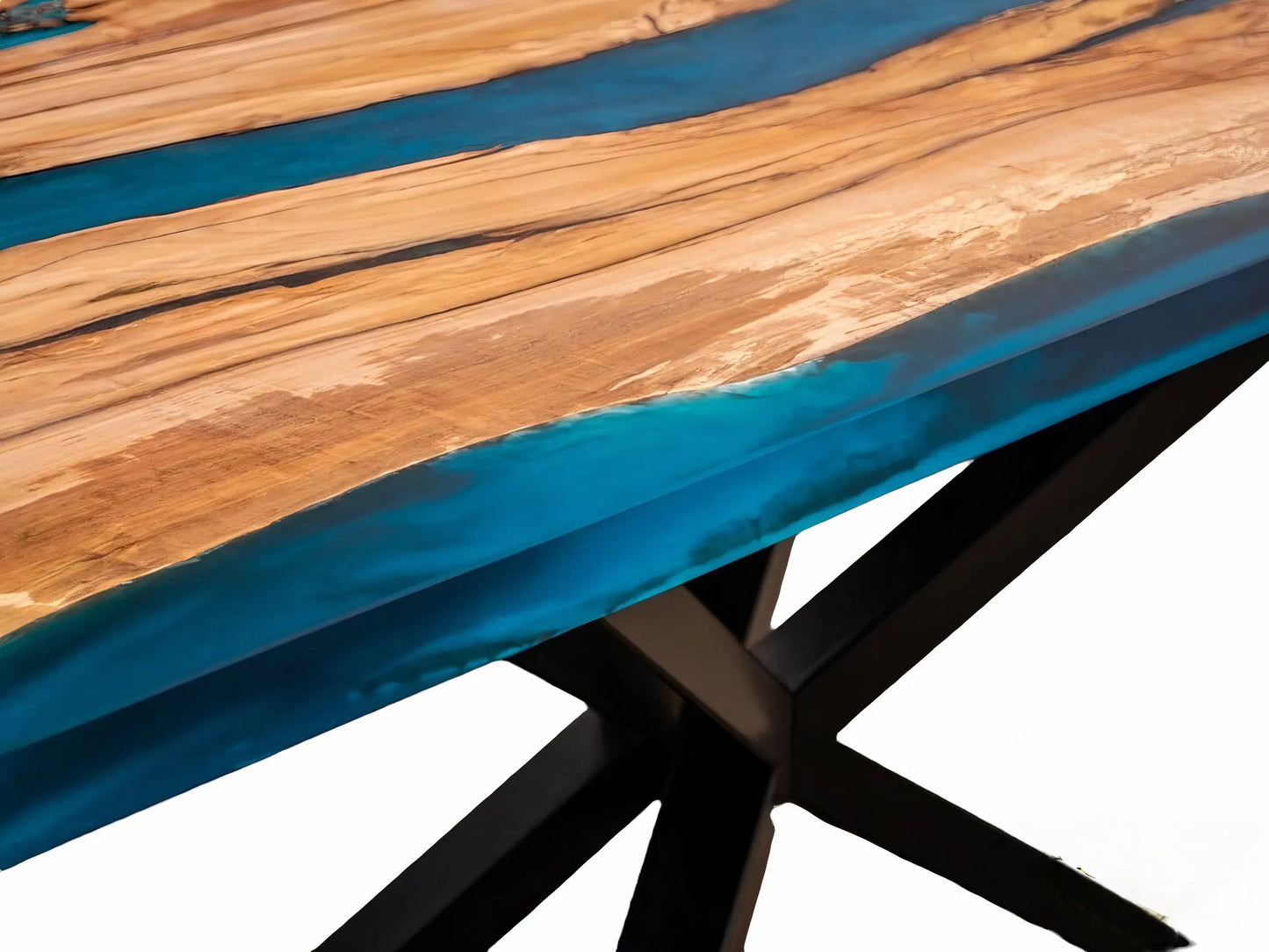 Handmade Resin Epoxy And Wood Dining Table Top