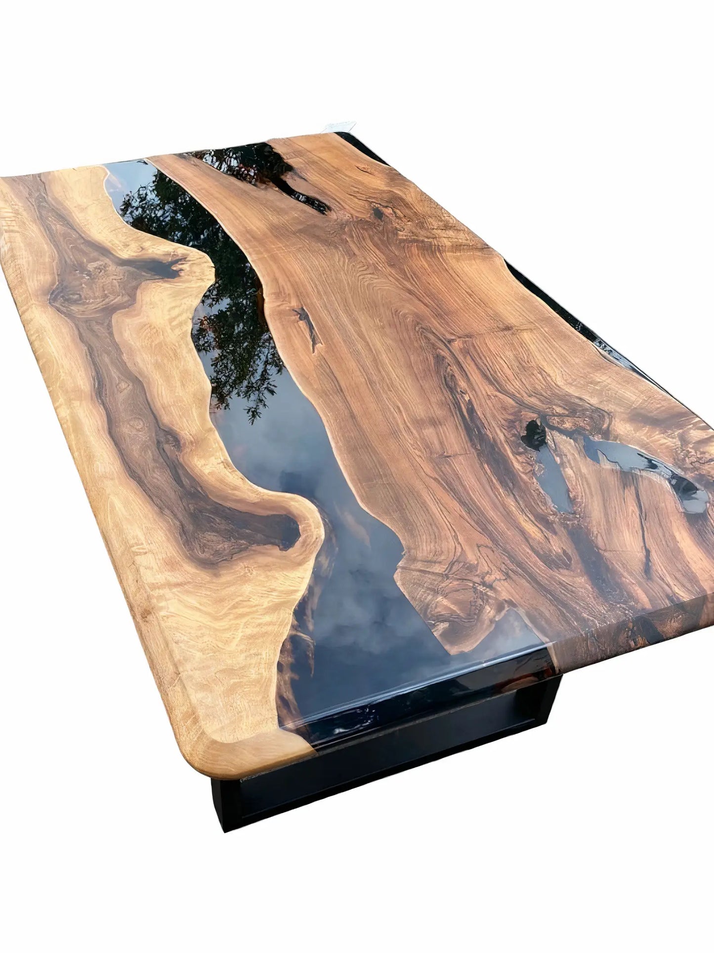 Black River Epoxy and Wood Table Top