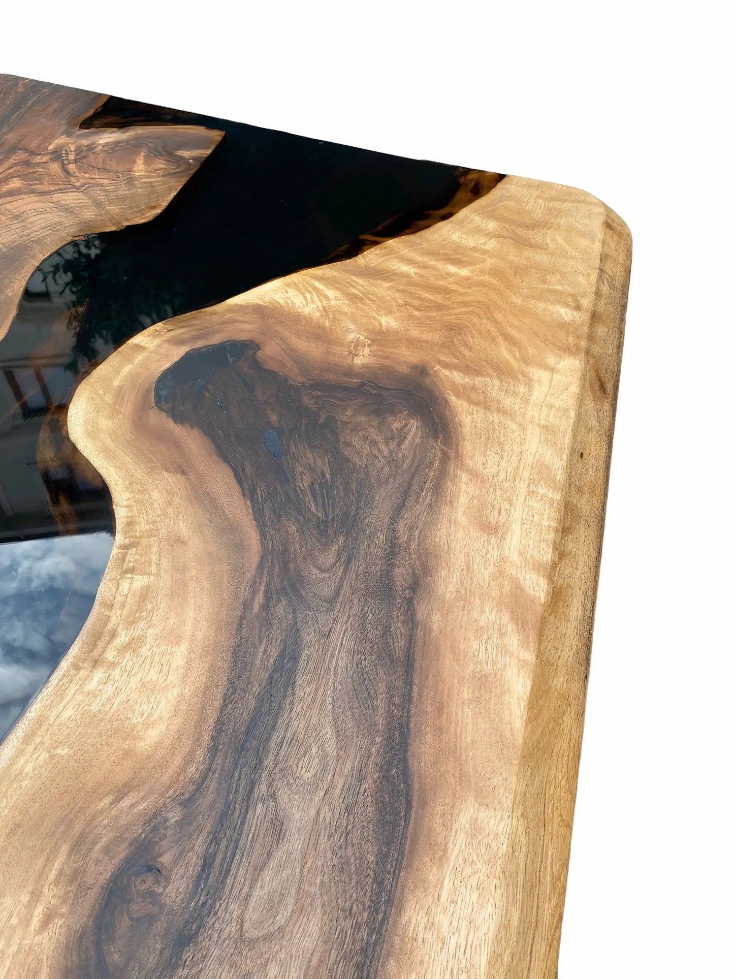 Black River Epoxy and Wood Table Top
