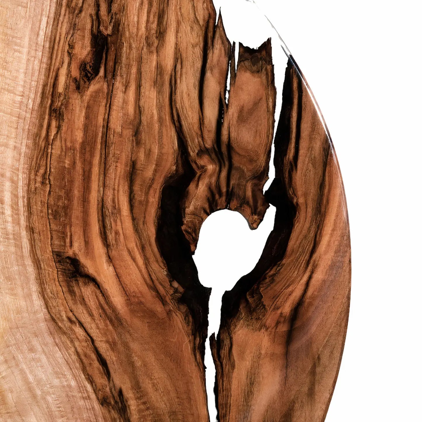 Clear Resin Coffee Table Top