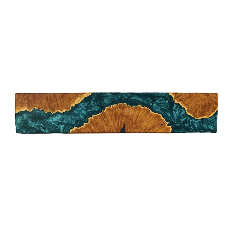 Custom Resin and Wood Magnetic Knife Holder