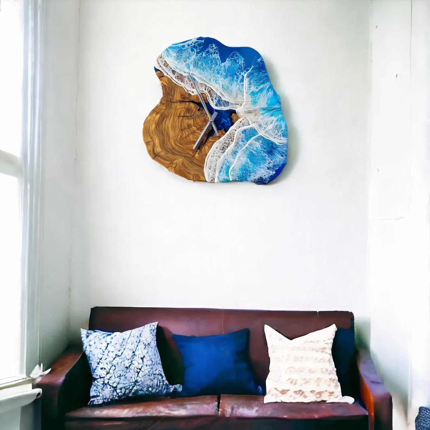 Handmade Ocean Theme Wall Clock