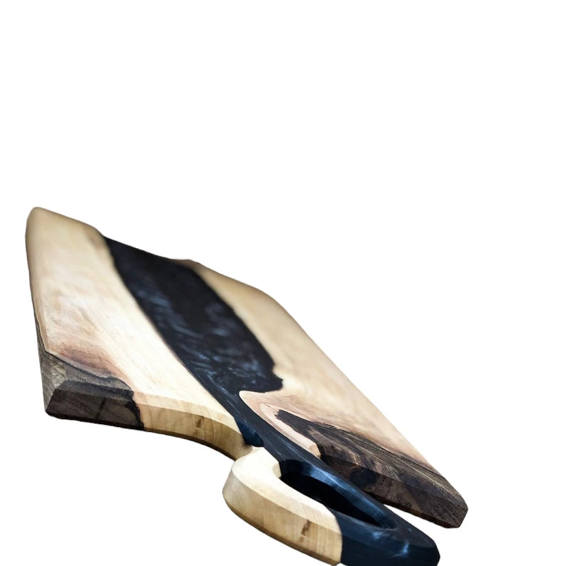 Personalized Resin And Wood Cheese Board