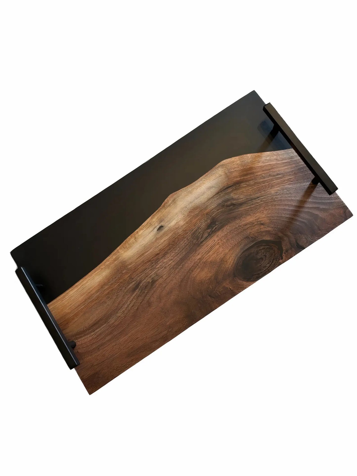 Handmade Resin Serving Board with Handles