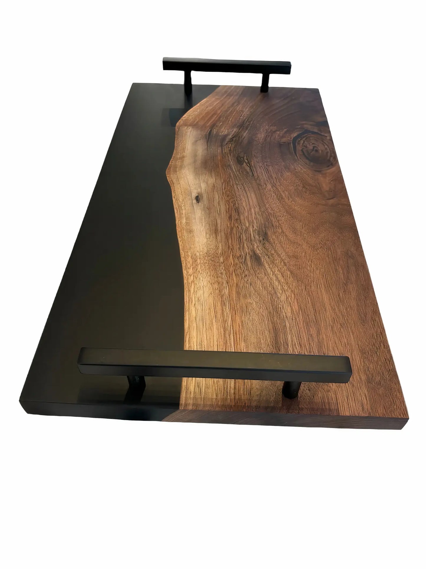 Handmade Resin Serving Board with Handles
