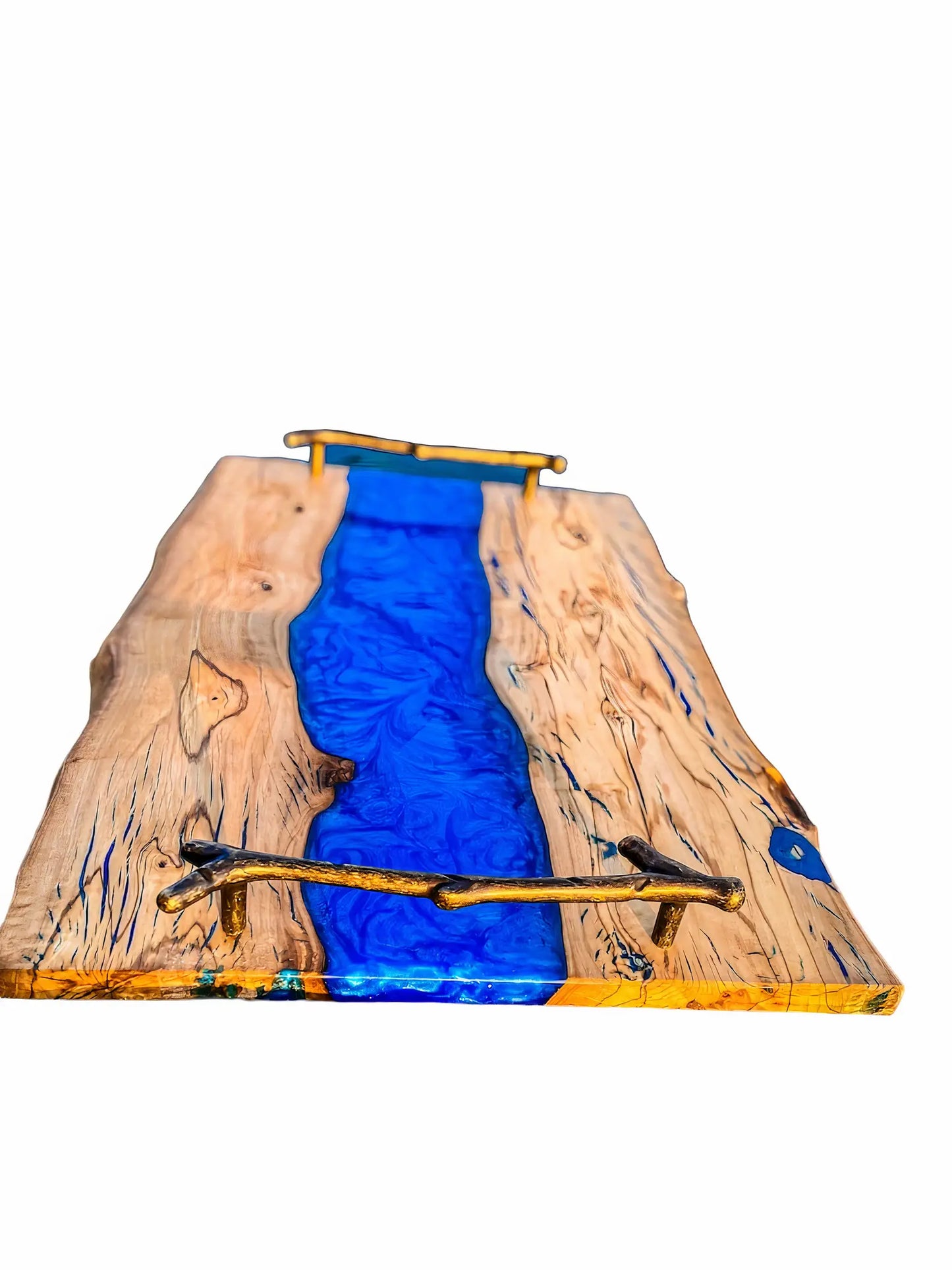 Epoxy Resin And Wood Charcuterie Serving Board