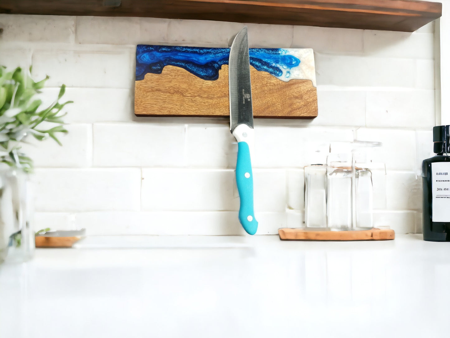 Handmade Epoxy Magnetic Knife Holder