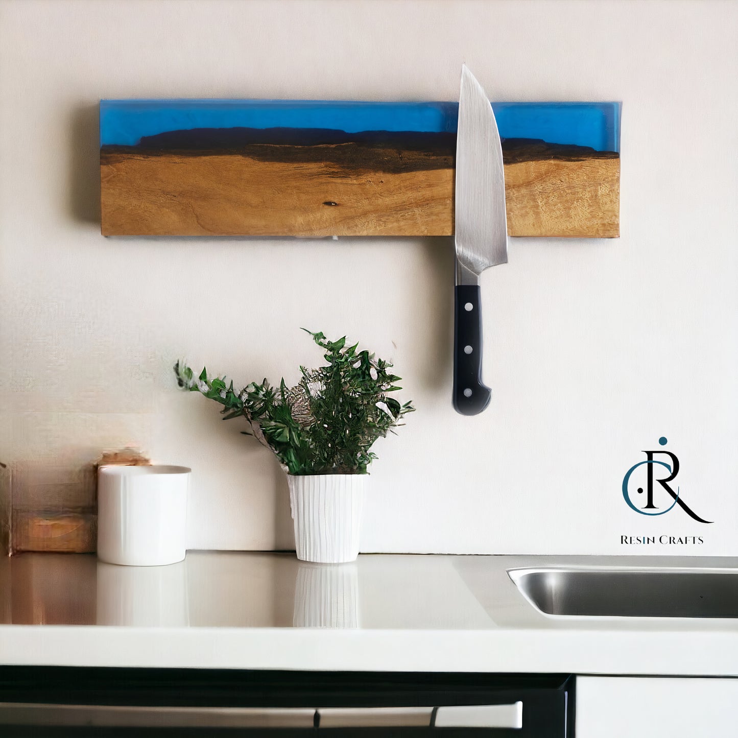 Custom Resin Magnetic Knife Holder
