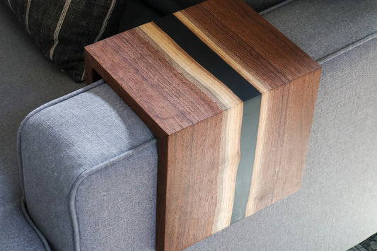 Custom Epoxy Arm Rest Table